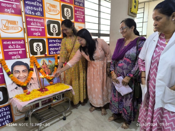 A blood donation camp was held in Dhoraji in collaboration with Porbandar Red Cross.    