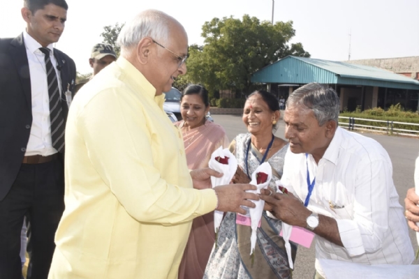 મેયર એ સ્વાગત કર્યું