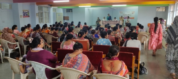 પોરબંદર ખાતે પોષણ ઉત્સવ અંતર્ગત જિલ્લા કક્ષાની “પૌષ્ટિક વાનગી સ્પર્ધા” યોજાઈ.