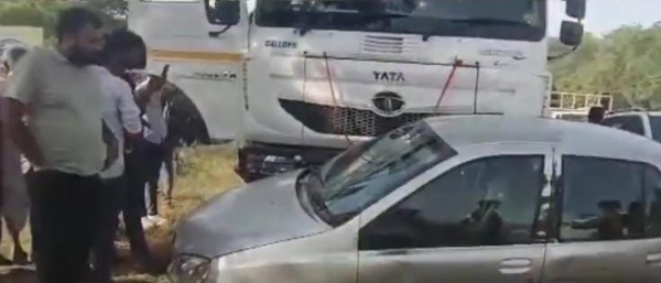 Car accident incident reported in Mehsana