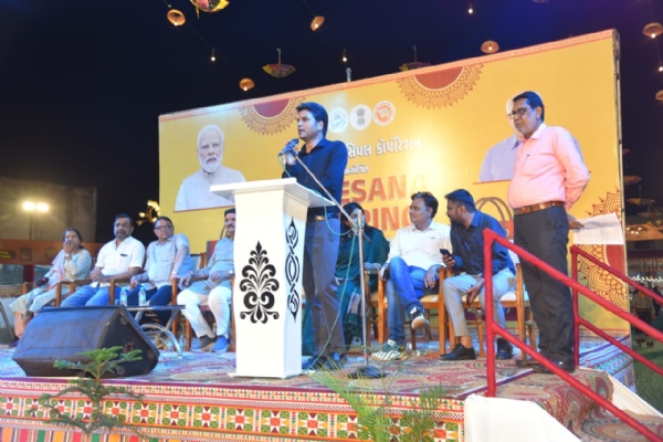 મહેસાણા મહાનગરપાલિકા દ્વારા ગુડલક પાર્ટીપ્લોટમાં સ્વદેશી શોપિંગ ફેસ્ટીવલનું ઉદ્ઘાટન, સાંસદ હરિભાઈ ઉપસ્થિત