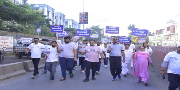 જૂનાગઢ મહાનગરપાલિકા દ્વારા શહેરી વિકાસ વર્ષ- 2025 અન્વયે વોકેથોન કાર્યક્રમ યોજાયો