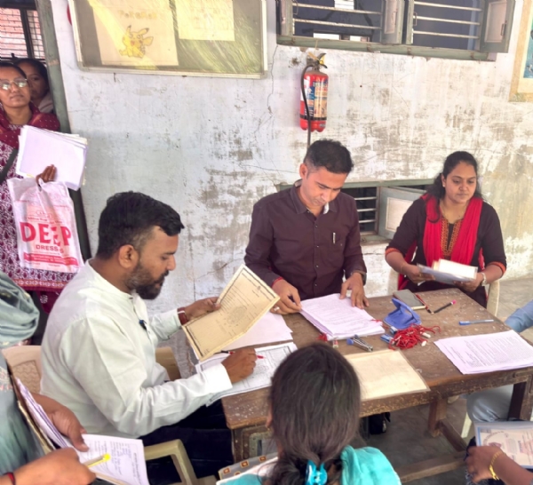 મહેસાણા જીલ્લા શિક્ષણાધિકારી કચેરી દ્વારા ટી જેએ હાઈસ્કૂલમાં જ્ઞાન સહાયક ડોક્યુમેન્ટ વેરિફિકેશન યોજાઈ