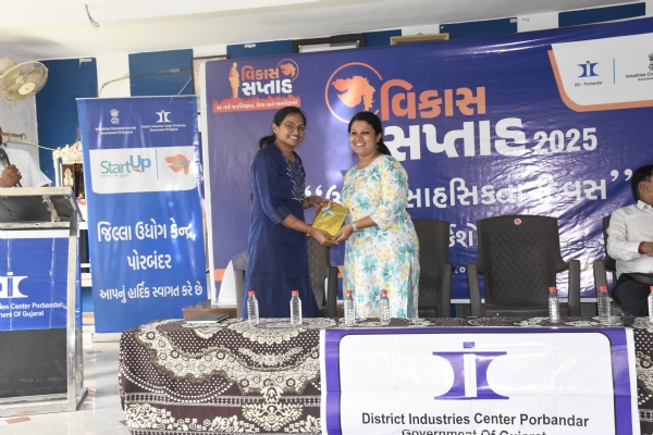 ઉદ્યોગસાહસિકોને સશક્ત બનાવવા પોરબંદરમાં માહિતીલક્ષી વર્કશોપ યોજાયો.
