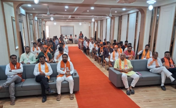 રાણાવાવ ખાતે ભાજપની સંયુકત કાર્યશાળા યોજાઈ.