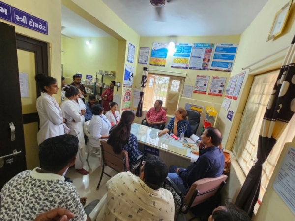 મોરબી જિલ્લામાં છતર તથા નવા દેવળિયા આયુષ્માન આરોગ્ય મંદિરોને ઉચ્ચ ગુણવત્તા બદલ રાષ્ટ્રીય કક્ષાનું NQAS પ્રમાણપત્ર