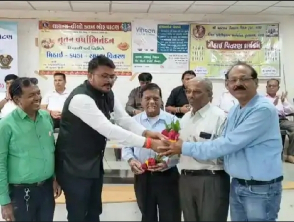 દિવાળીની ઉજવણીમાં પાટણની લાયન્સ અને લીઓ ક્લબનો માનવતાનો સંદેશ
