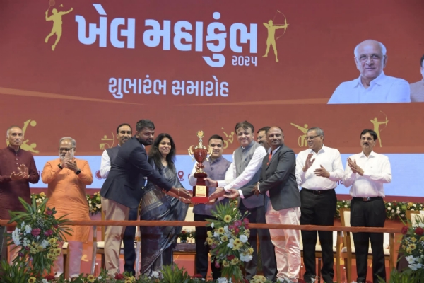 1st Rank - Khel Mahakumbh Gujarat - 1