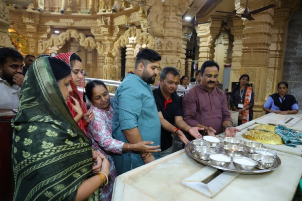 માસિક શિવરાત્રીની  સોમનાથ મંદિર