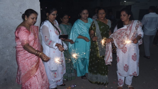 દિવાળીની ઉજવણી