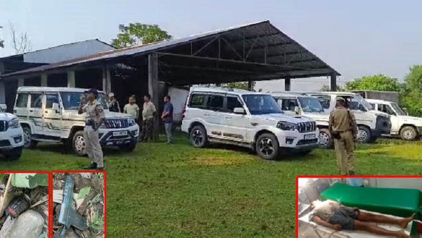 કોકરાઝાર રેલ્વે લાઇન પર IED વિસ્ફોટનો આરોપી માઓવાદી પોલીસ એન્કાઉન્ટરમાં ઠાર