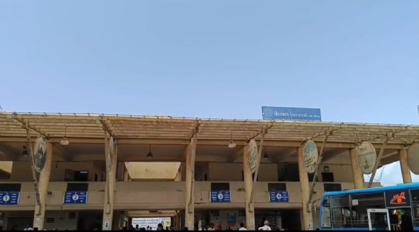 વેરાવળ એસ.ટી. ડેપો ખાતે વેરાવળ એસ.ટી. ડેપો ખાતે