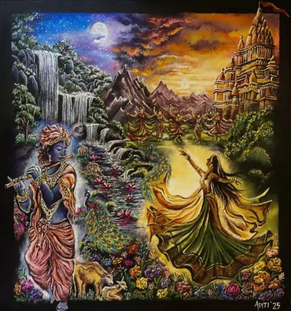 આકર્ષક રંગોળી આકર્ષક રંગોળી