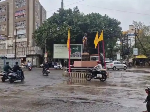 શહેરમાં વરસાદી માહોલ