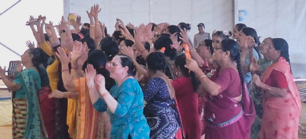 વાલિયા ખાતે સપ્તાહમાં ભક્તિમાં સંગીતનું મહત્વ રમેશભાઈ ઓઝાએ સમજાવ્યું