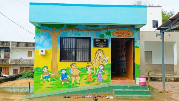 નમિસારાની સ્માર્ટ આંગણવાડી — ગ્રામ્ય શિક્ષણમાં આધુનિકતા અને આસ્થાનું અનોખું મિલન નમિસારાની સ્માર્ટ આંગણવાડી — ગ્રામ્ય શિક્ષણમાં આધુનિકતા અને આસ્થાનું અનોખું મિલન