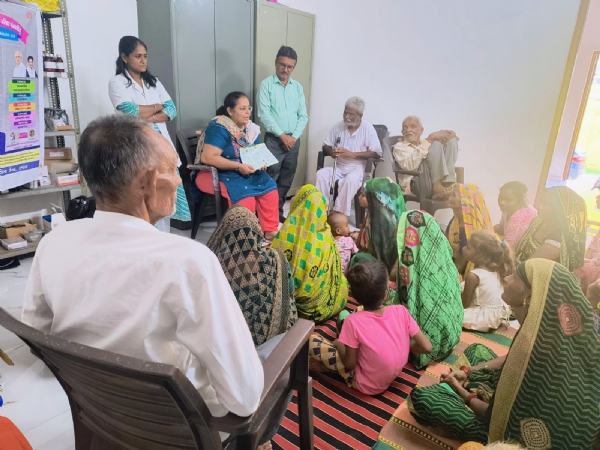 આયુર્વેદ નિદાન કેમ્પોનું સફળ આયોજન