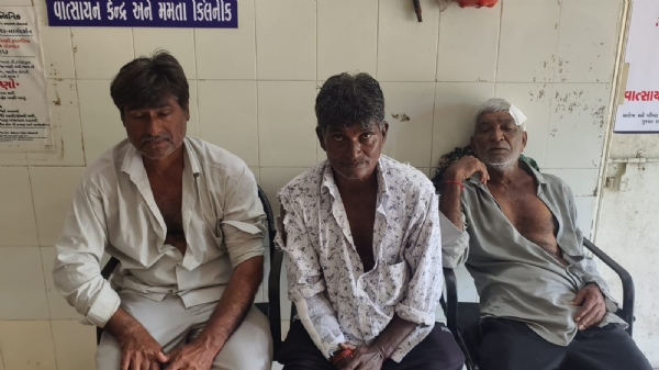 રાતીયા ગામ નજીક અકસ્માત માં એક નું મોત આઠ લોકો ઇજાગ્રસ્ત.