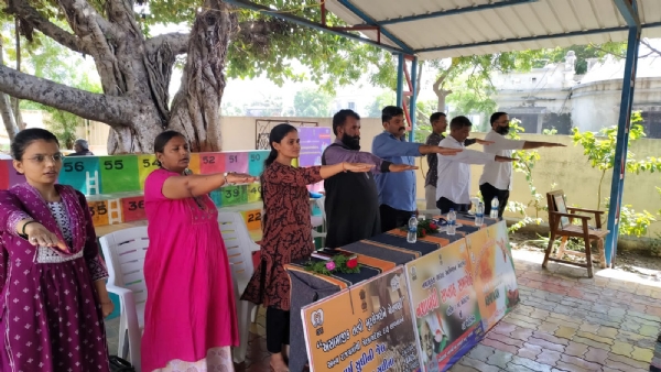 નશાબંધી હપ્તાહ નઇ ઉજવણી અંતર્ગત નિબંધ સ્પર્ધા” અને “વકૃત્વ સ્પર્ધા” યોજાઈ.