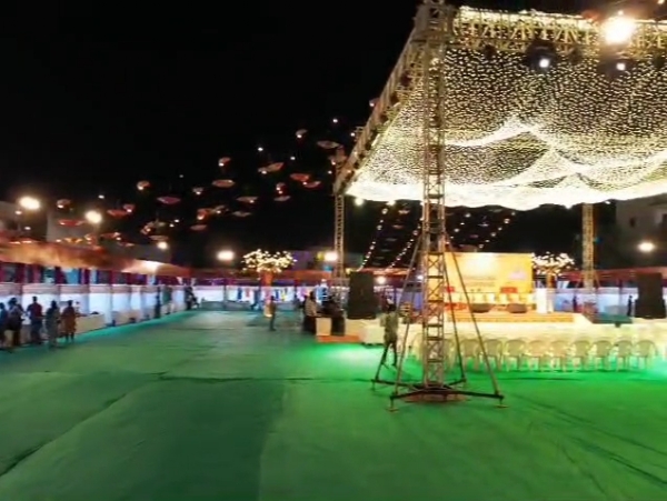 સ્વદેશી મેળાનો ડ્રોન નજારો