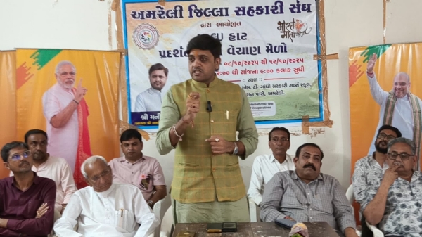 અમરેલી ખાતે ADCU હાટ પ્રદર્શન અને વેચાણ મેળાનો ભવ્ય શુભારંભ