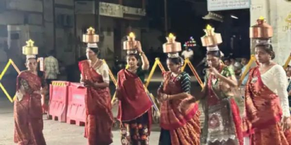 પાટણના છીડિયા અંબાજી મંદિર ચોકમાં શરદ પૂર્ણિમે ગરબાનું ભવ્ય આયોજન