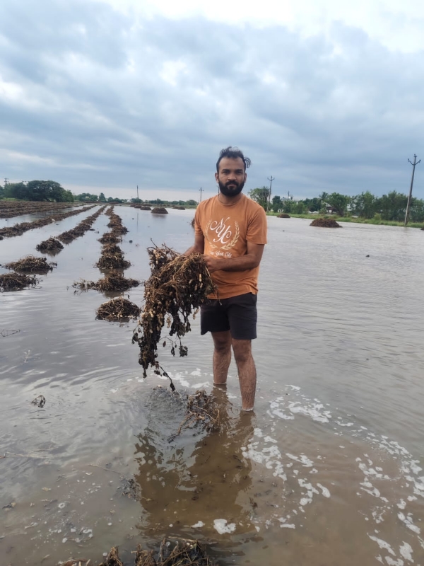 બરડા પંથકમાં ફરી ત્રણ થી પાંચ ઈંચ વરસાદ નોંધાયો.
