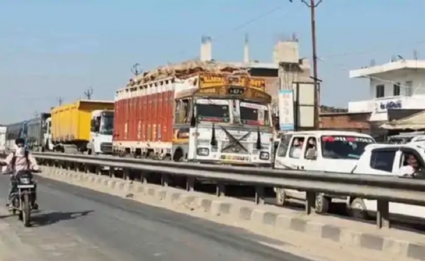 હારીજ હાઇવે પર ગંભીર ટ્રાફિક જામ