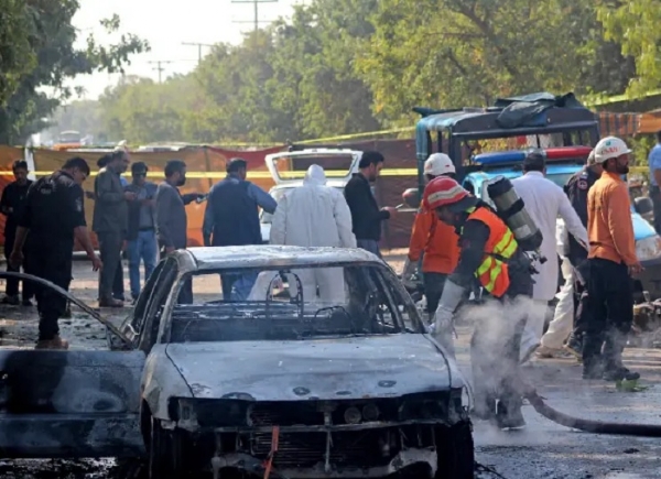 રાજધાની ઈસ્લામાબાદમાં વિસ્ફોટ ની જગ્યા રાજધાની ઈસ્લામાબાદમાં વિસ્ફોટ ની જગ્યા