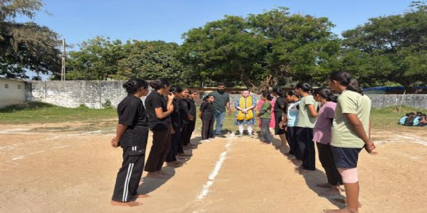 પોરબંદર બિરલા સાગર હાઈસ્કૂલ ખાતે કબ્બડી સ્પર્ધા યોજાઈ