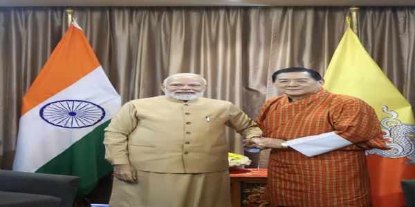 પ્રધાનમંત્રી મોદી ભૂતાનના ચતુર્થ રાજાને મળ્યા, વૈશ્વિક શાંતિ પ્રાર્થના મહોત્સવમાં ભાગ લીધો