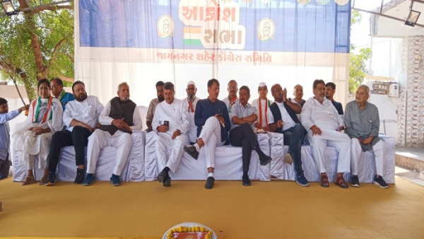 કોંગ્રેસ જનઆક્રોશ સભા