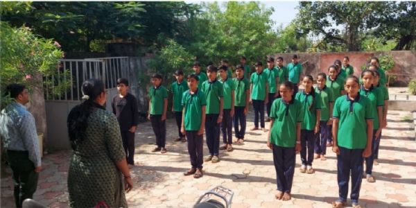 સરકારી માધ્યમિક શાળા સીમર ખાતે વંદે માતરમ્ @150 ની ઉજવણી કરાઇ