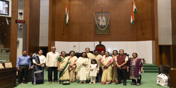 ત્રિપુરા વિધાનસભાની પિટિશન સમિતિના સભ્યોએ લીધી ગુજરાત વિધાનસભાની મુલાકાત