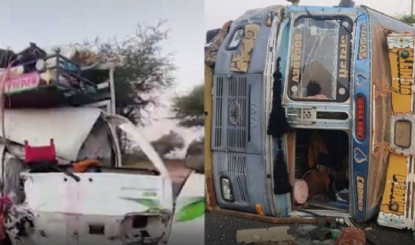 જોધપુર–બાલેસર હાઈવે પર ભયાનક અકસ્માત