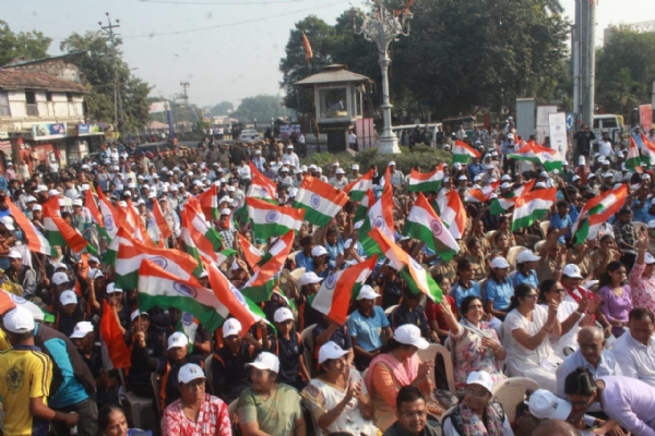 ભાવનગર ખાતે સરદાર150 યુનિટી માર્ચ અંતર્ગત જિલ્લા કક્ષાની ભવ્ય પદયાત્રા યોજાઈ