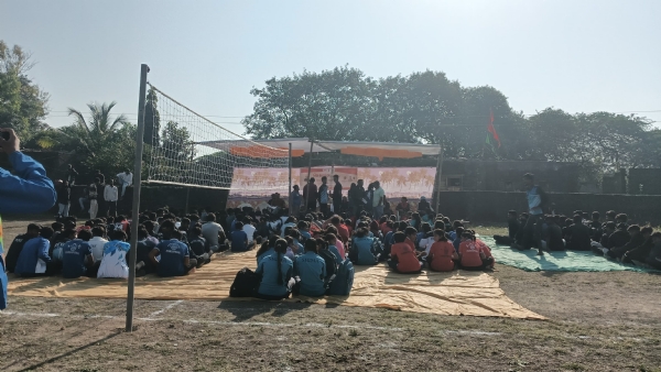 રાણાકંડોરણા ખાતે ખેલ મહાકુંભ અંતર્ગત જિલ્લા કક્ષાની વોલીબોલ સ્પર્ધા યોજાઈ. રાણાકંડોરણા ખાતે ખેલ મહાકુંભ અંતર્ગત જિલ્લા કક્ષાની વોલીબોલ સ્પર્ધા યોજાઈ.