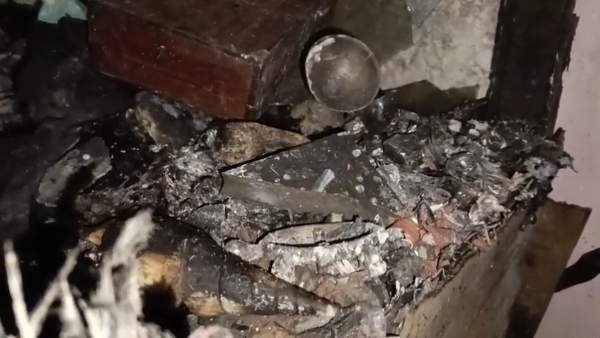 કુણવદર ગામે રહેણાંક મકાનમા આગ લાગતા દીકરીનો કરિયાવર બળીને ખાખ.