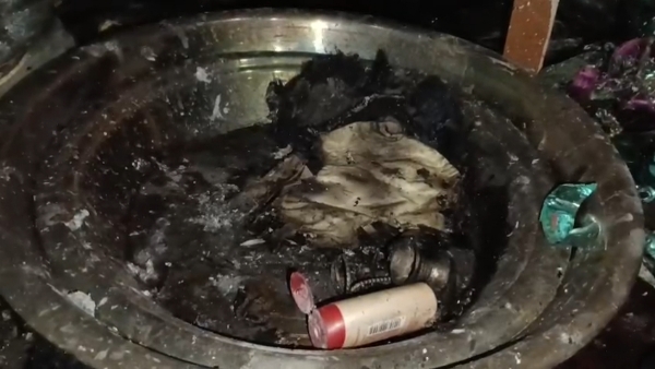 કુણવદર ગામે રહેણાંક મકાનમા આગ લાગતા દીકરીનો કરિયાવર બળીને ખાખ.