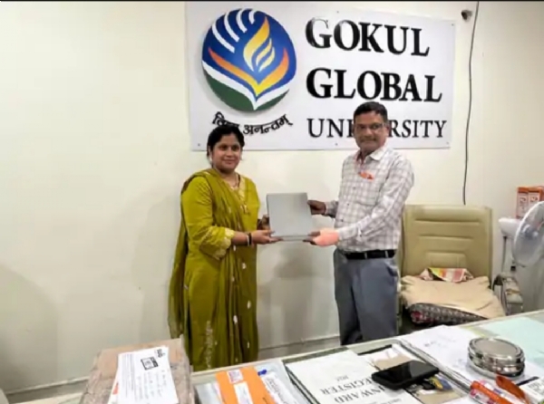 ડૉ. ચાંદની જોષીને ગોકુલ ગ્લોબલ યુનિવર્સિટીમાંથી પીએચ.ડી. પદવી એનાયત કરવામાં આવી. ડૉ. ચાંદની જોષીને ગોકુલ ગ્લોબલ યુનિવર્સિટીમાંથી પીએચ.ડી. પદવી એનાયત કરવામાં આવી.