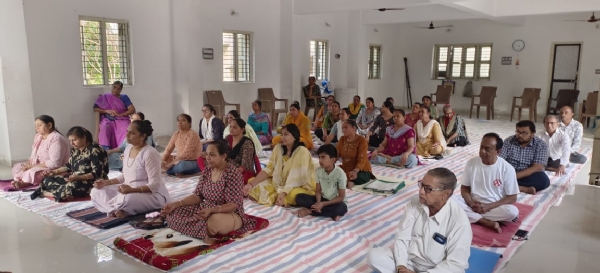 બોર્ડ દ્વારા માણાવદર ખાતે યોગ સંવાદ યોજાયો