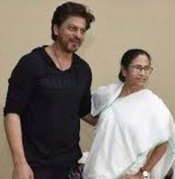 મમતા બેનર્જીએ શાહરૂખ ખાનને તેમના 60મા જન્મદિવસ પર હાર્દિક શુભેચ્છાઓ પાઠવી