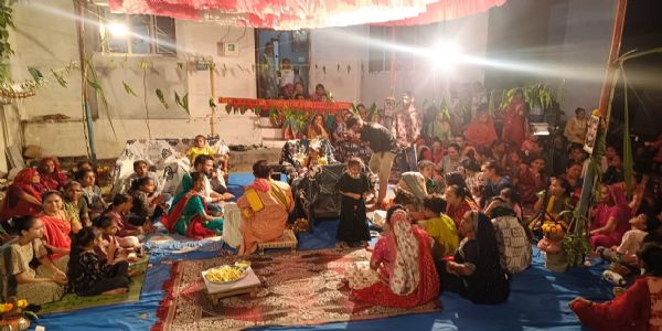 ઉના શહેરમાં હરિ ઓમ સોસાયટી દ્વારા તુલસી વિવાહ યોજાયો