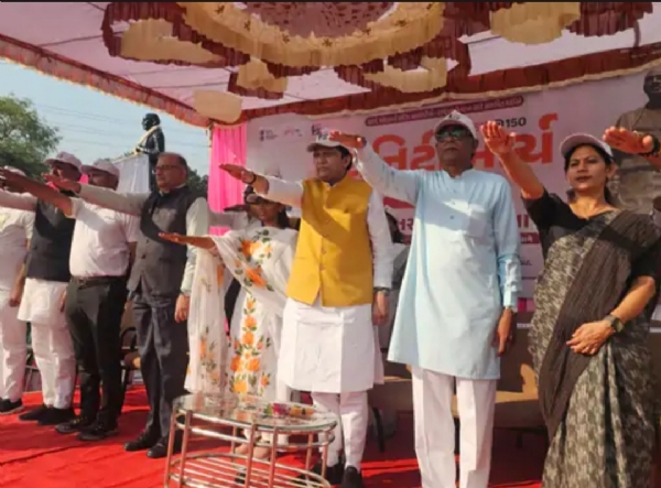 સરદાર વલ્લભભાઈ પટેલની 150મી જન્મજયંતિ ભાગરૂપે  સિદ્ધપુરમા ‘સરદાર 150 યુનિટી માર્ચ’નું આયોજન કરવામાં આવ્યું