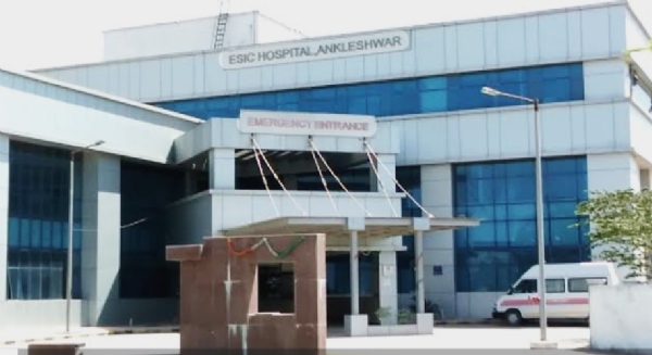 અંકલેશ્વરની ESIC હોસ્પિટલમાં પ્રાથમિક સુવિધાઓનો અભાવની રજૂઆત