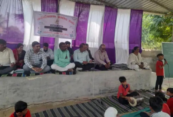 ગવાસણા પ્રાથમિક શાળામાં સીઆરસી કલા મહોત્સવ યોજાયો