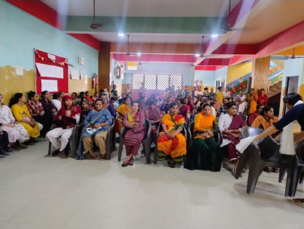 અક્ષર વિદ્યામંદિર ખાતે મતદાર યાદી કાર્યક્રમ અંગે જાગૃતતા સેમિનાર યોજાયો.