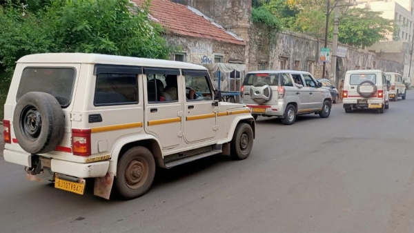 પોરબંદરના બરડા પંથકમાં પી.જી.વી.સી.એલ દ્વારા વિજચેકીંગ.