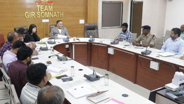 જિલ્લા સેવા સદન ખાતે કલેક્ટર જિલ્લા સેવા સદન ખાતે કલેક્ટર