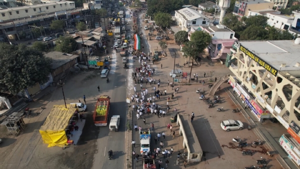 વિસનગરમાં દેશભક્તિની લહેર: 13 કિ.મી.ની ભવ્ય ‘યુનિટી માર્ચ’માં યુવાનો સાથે મંત્રીએ ભર્યા કદમ